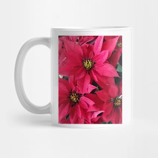 Red Poinsettias Mug